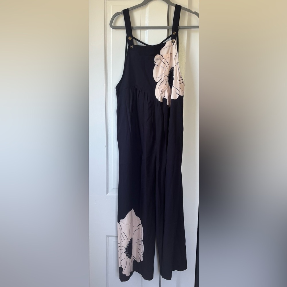 Floral Jumpsuit Medium